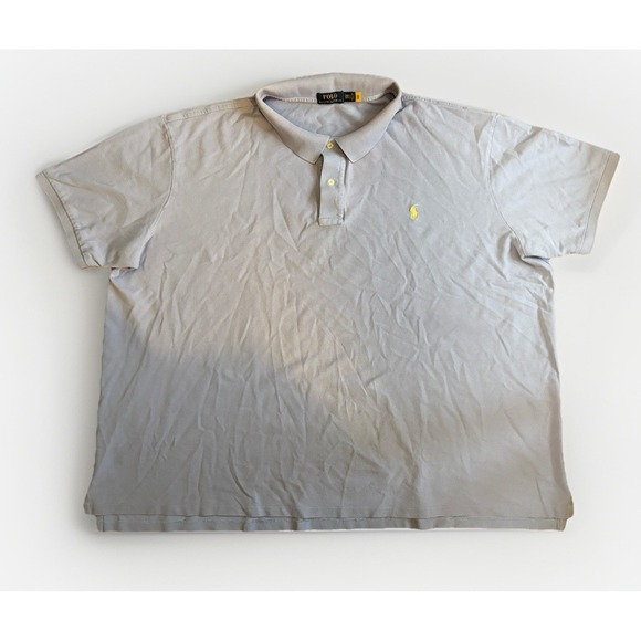 Polo Ralph Lauren Other - Polo Ralph Lauren Mens Size 5XB Corn Flower Blue Short Sleeve Collared Shirt